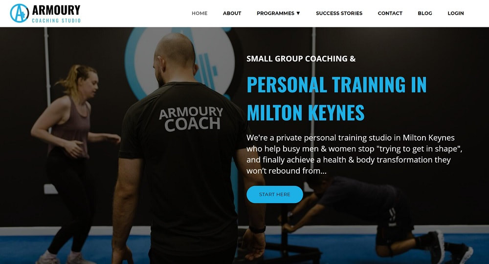 Best Personal Trainer Website Designs