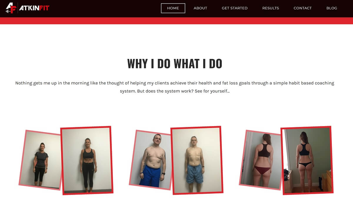 The 20 Best Personal Trainer Website Designs