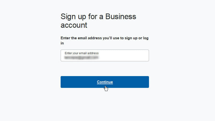 add email address for paypal