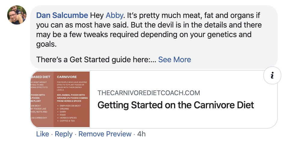 facebook carnivore