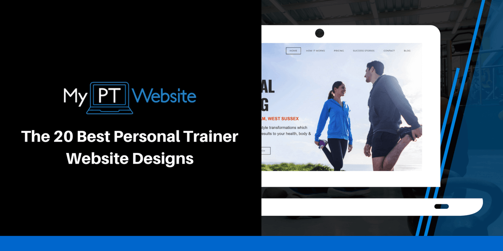 best personal trainer website designs