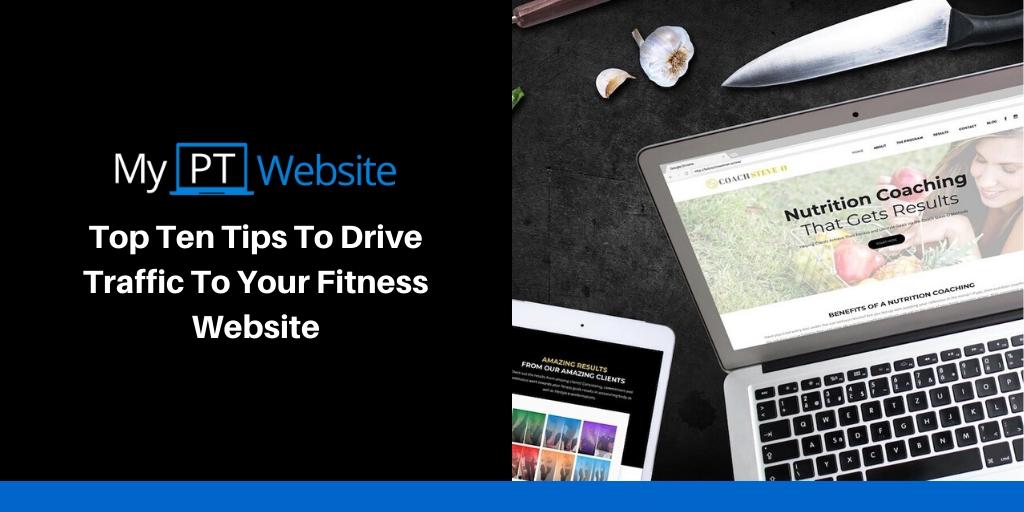 fitness website traffic