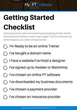 Online Trainer Checklist