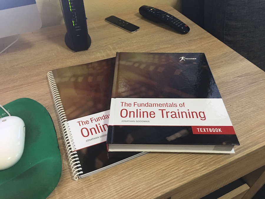 Online trainer textbooks