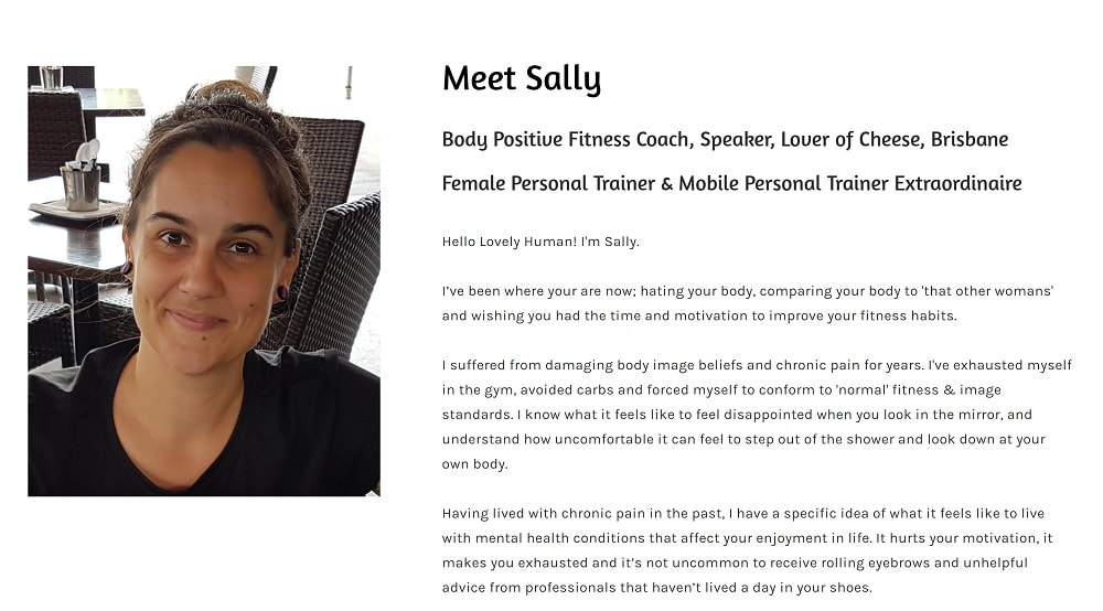 powerful personal trainer story