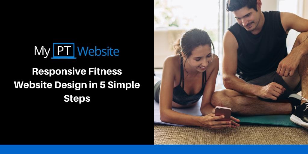 responsive fitness website design