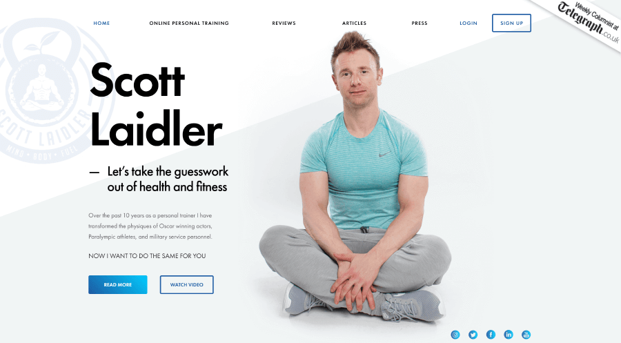 Scoot Laidler Website