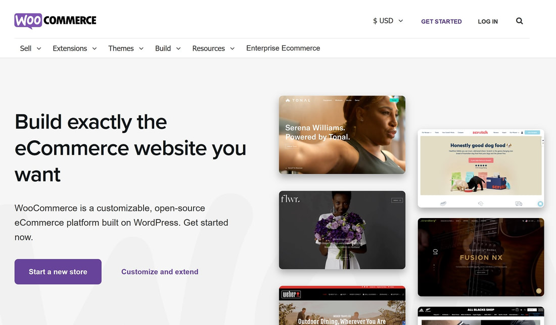 woocommerce website design and ecommerce platform